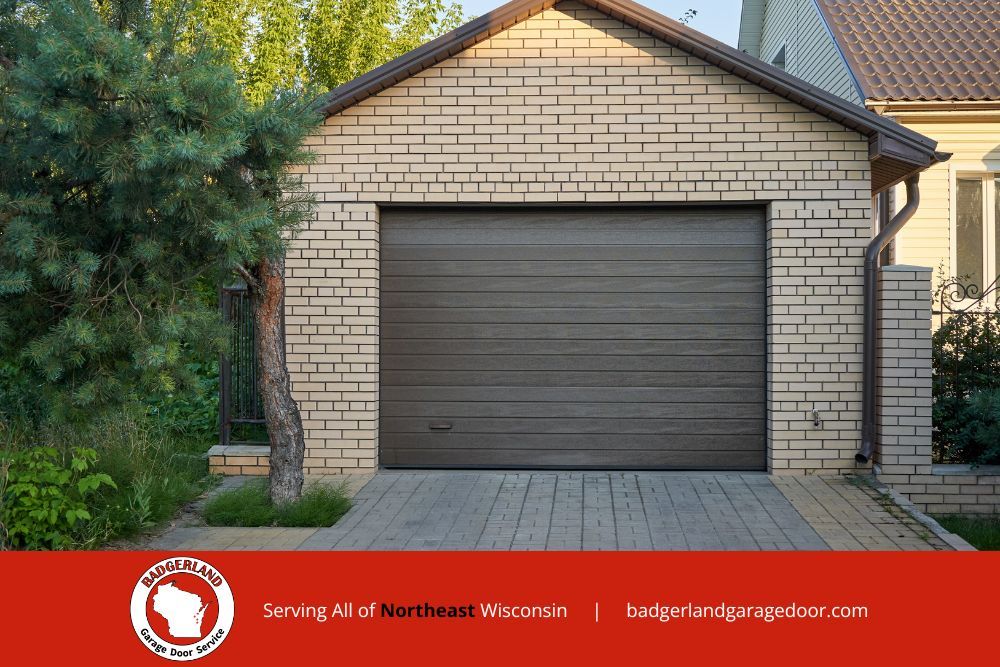 winter garage door damage